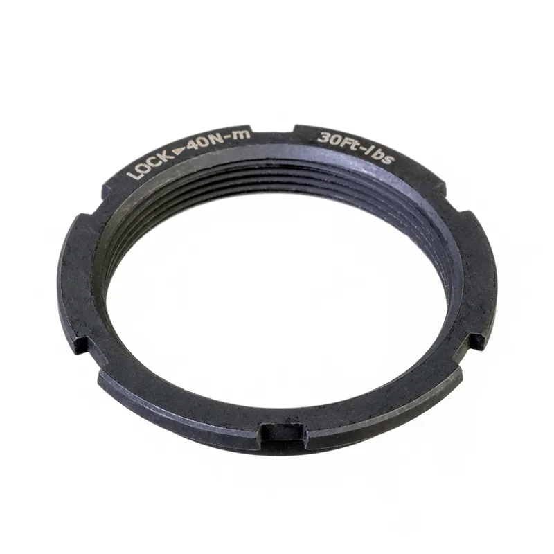 Halo Ridgeline SS Lockring in Black